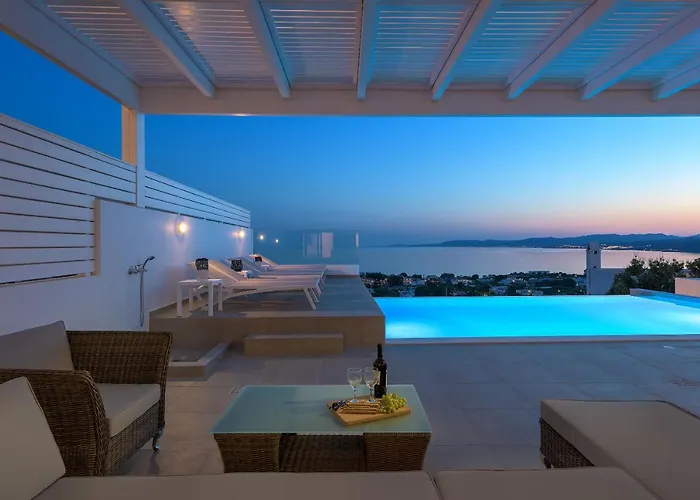 Mimosa In Pefkos ヴィラ