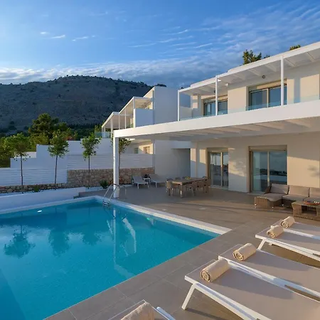 Villa Mimosa In Pefkos Líndos